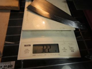 Sharpened:Vintage: Japanese Kitchen knife/Big Deba 170/340mm /Aritsugu 6
