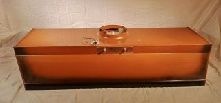 Nutone Colonial Copper Enamel 42 " Vintage Range Hood Fan 7 " Round Duct 10389p