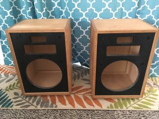 Klipsch Heresy Hbr Empty Plywood Cabinets Pair Vintage - Unfinished