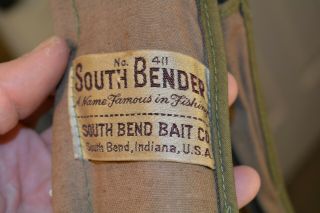 Old South Bend Bait Lure Co Bender Casting Rod No4 Indiana
