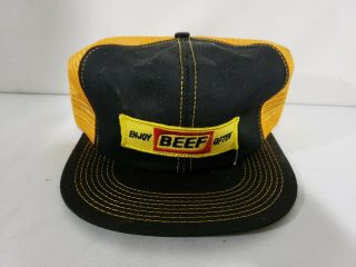 Vintage Kent Feeds K - Brand Hat Beef Snap Back