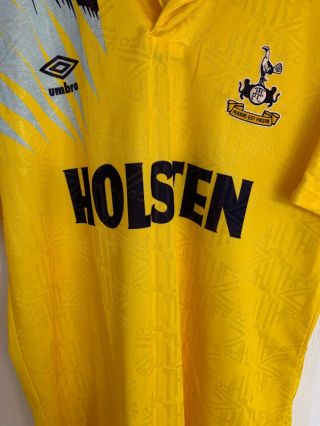 tottenham hotspur Spurs shirt Vintage UMBRO size Medium 4