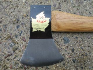 Vintage Ox - Head Axe 27 " Made In Germany Iltis Canada Ardex Handle
