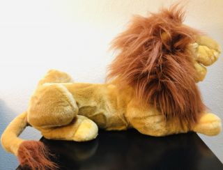 1993 Lion King Adult Simba,  Floppy Baby Simba Purring Nala Plush Animal Vintage 5