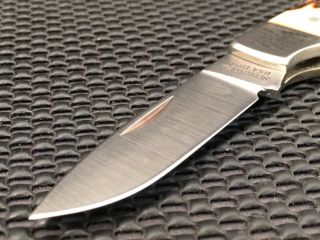 SCHRADE LB - 4 LOCK - BACK KNIFE W/ SHEATH,  PAPERWORK & BOX RARE 4
