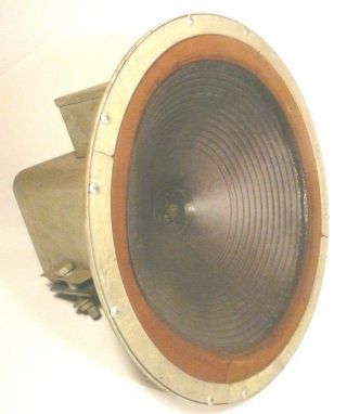 Vintage Rca C - 15 - 3 Radio Part: / 12 & 1/4 " Field Coil Speaker