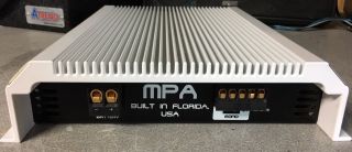 Old School MMATS LM2025HC 2 Channel Amplifier,  Rare,  SQ,  USA,  NOS,  NIB 4