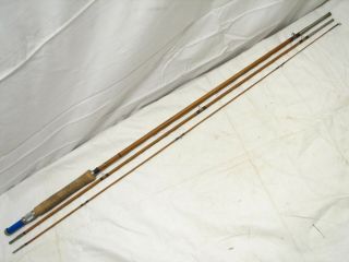 Antique Split Bamboo Montague Fly Fishing Rod 9 