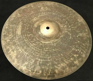 Vintage 15 " Zildjian K Istanbul Old Stamp Cymbal 30s Or 40s
