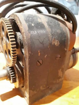 Citroen VINTAGE CIRCA 1924 MAGNETO ; BRACKETS,  AND PLUG HOLDER TUBE 3