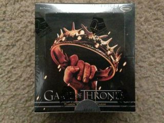 2013 Rittenhouse House Game Of Thrones Season 2 Hobby Box Rare Inflexions