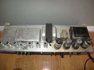 Vintage Late 1960s Fender Twin Reverb Tube Amp Chassis 10