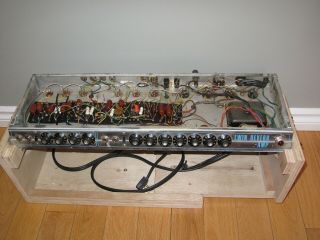 Vintage Late 1960s Fender Twin Reverb Tube Amp Chassis 3