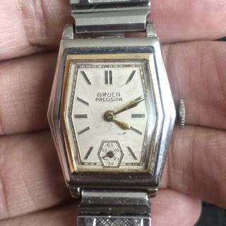 Rare Vintage 1931 Gruen Men’s Art Deco Watch - 325 - 113 11