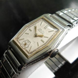 Rare Vintage 1931 Gruen Men’s Art Deco Watch - 325 - 113 3