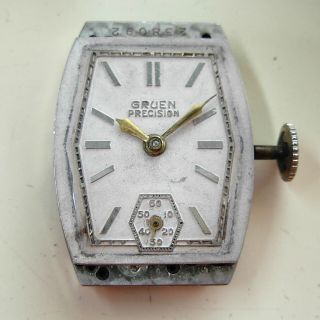 Rare Vintage 1931 Gruen Men’s Art Deco Watch - 325 - 113 5