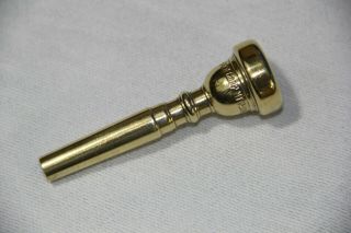 Vintage Vincent Bach Corp.  Mt Vernon Ny Trumpet Mouthpiece 7c W/gold Wash