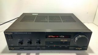 Technics Stereo Integrated Amplifier Model Su - X911 Black 2 X 40w Vintage