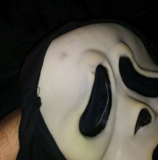 Gen 1 Fantastic Faces Ghostface Scream Mask Vintage Cloth Fun World Div Rare 4
