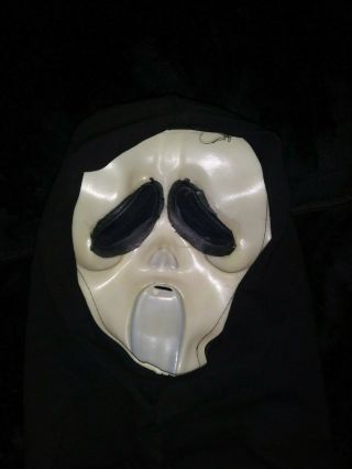 Gen 1 Fantastic Faces Ghostface Scream Mask Vintage Cloth Fun World Div Rare 5