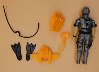 1986 Vintage Hasbro SPECIAL MISSION BRAZIL GI Joe WETSUIT w/ filecard Complete 2