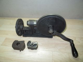 Vintage Stanley 77 dowel making machine 1/4  doweling cutter good user tool 2