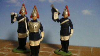 Britains - 3 Piece Queens Guards,  Plastic,  Toy Soldier,