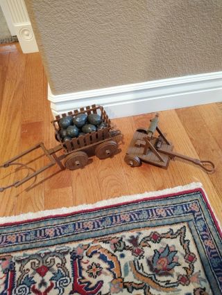 Vintage Mego Planet Of The Apes Catapult & Wagon Playset