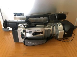 Vintage Sony DCR - VX2000 Digital Video Camcorder MiniDV 3CCD w/ Case 5