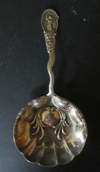 Unusual Vintage Sterling Silver Los Angeles City Of Angels Souvenir Spoon
