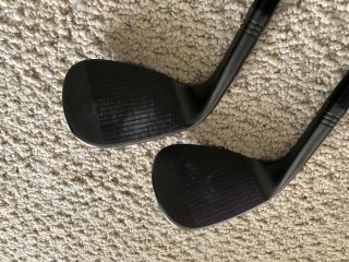 Taylormade Milled Grind Antique Bronze Wedges - 54 and 58 w KBS S Taper Black RH 2