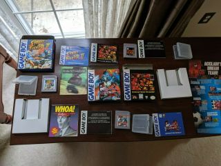 Street Fighter Killer Wwf Raw Game Boy Gameboy Vintage 90s Video Games