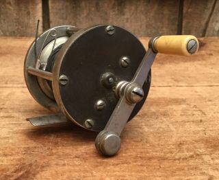 Antique 1910 W.  S.  J.  R.  CO.  Fishing Casting Reel Sporting Hunting Collectible 2
