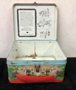 Vintage Metal The Beverly Hillbillies Metal Lunchbox NO Thermos from Aladdin 3