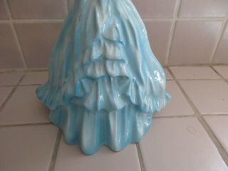 Extremely RARE Florence Ceramics Figurine Lila in Blue - PERFECT 10