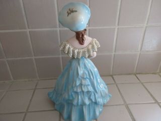 Extremely RARE Florence Ceramics Figurine Lila in Blue - PERFECT 7