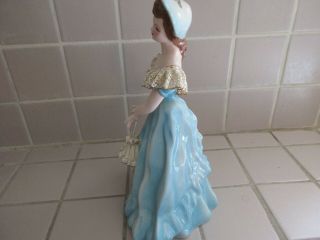 Extremely RARE Florence Ceramics Figurine Lila in Blue - PERFECT 8