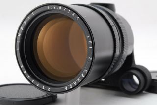Rare 【Near MINT】Leitz Canada Elmarit 135mm f2.  8 Lens for Leica M from Japan 372 2