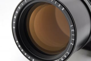 Rare 【Near MINT】Leitz Canada Elmarit 135mm f2.  8 Lens for Leica M from Japan 372 4
