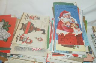 675 Vintage Greeting Cards 40 ' s 50 ' s 60 ' s Most Christmas 7