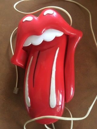 Rare Vintage 1983 Rolling Stones Tongue Phone