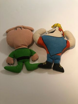 Ultra Rare Vintage Quisp And Quake Cereal Dolls. 2