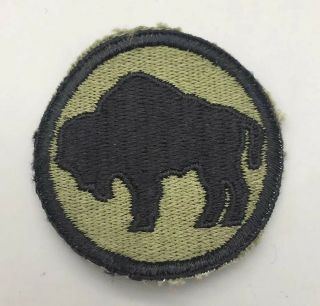 Wwii Era - Us Army Patch - 92nd Infantry Division - Buffalo Soldiers - B33
