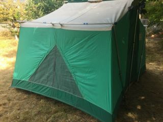 RARE Coleman 8425 - 836 Vagabond canvas cabin tent size 11x8 - Vintage - SuperNice 2