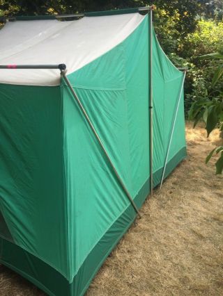 RARE Coleman 8425 - 836 Vagabond canvas cabin tent size 11x8 - Vintage - SuperNice 4