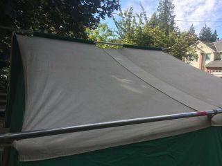 RARE Coleman 8425 - 836 Vagabond canvas cabin tent size 11x8 - Vintage - SuperNice 5
