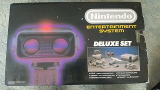 Rare Nintendo Nes Deluxe Set - And Complete Nmib