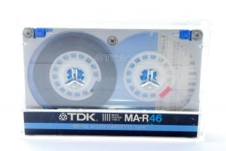 Tdk Ma - R 46 Vintage Audio Cassette Tape Type Iv From Japan [very Good]