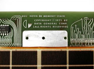 Vintage Computer Component - Data General Corporation 8K Core Memory Plane 3