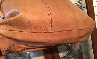 FOSSIL Long Live Vintage Shoulder Bag Hobo Purse,  Wallet Leather Appliqué Studs 7